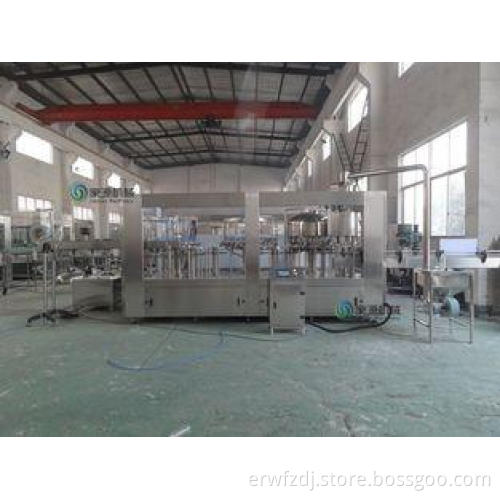 8.63W Aseptic Auto Soda PET Bottle Filling Machine SS304 Ma